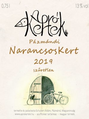 Aprókert Pincészet - NarancsosKert